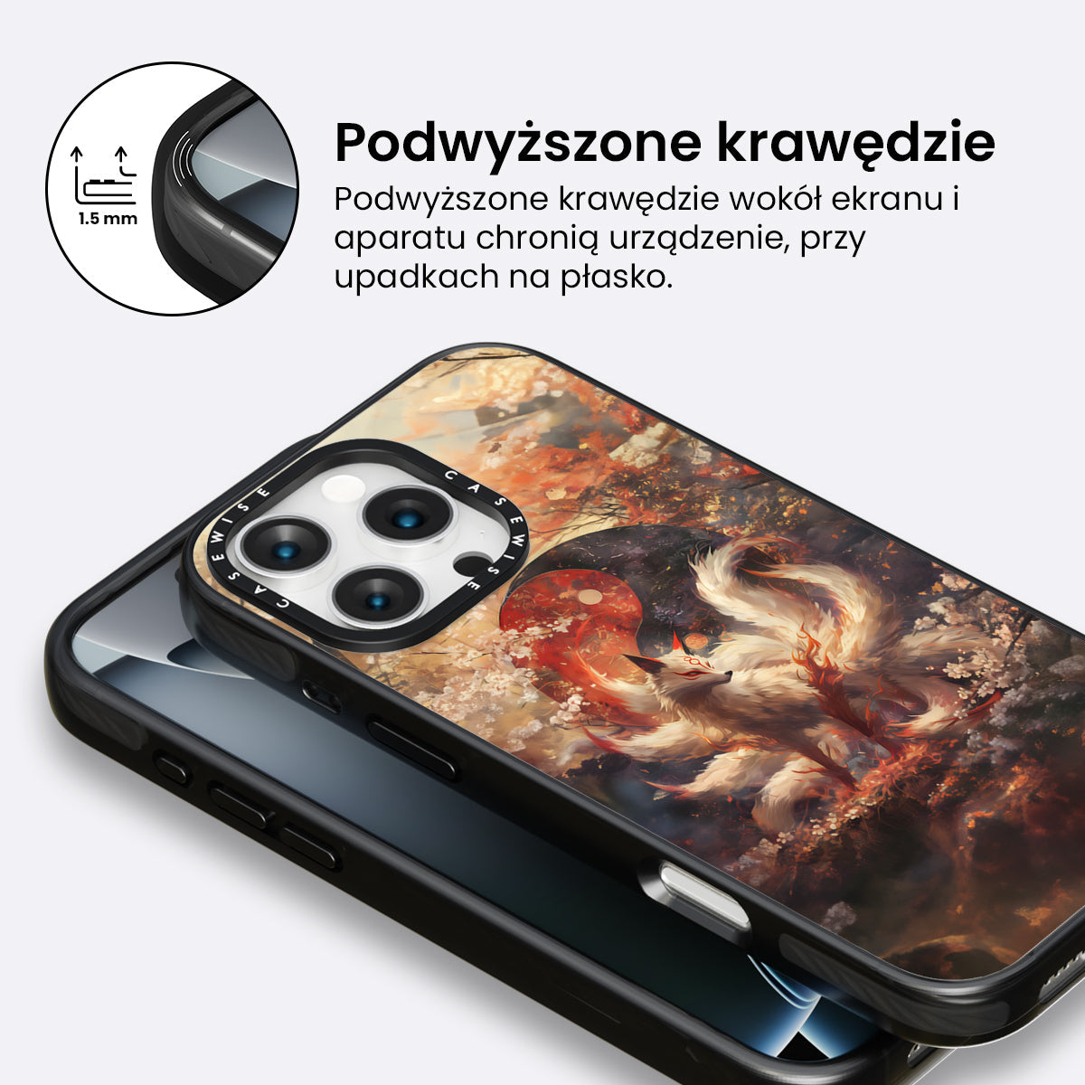 Autumn Kitsune Fox - Etui