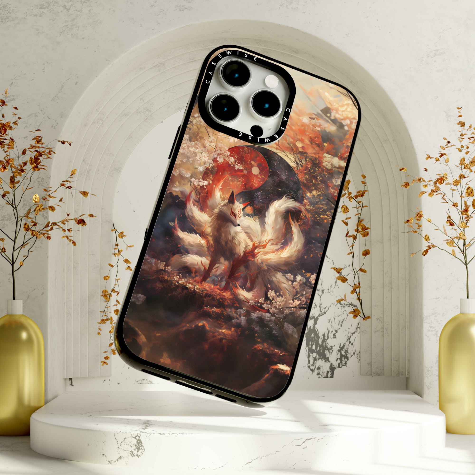 Autumn Kitsune Fox - Etui