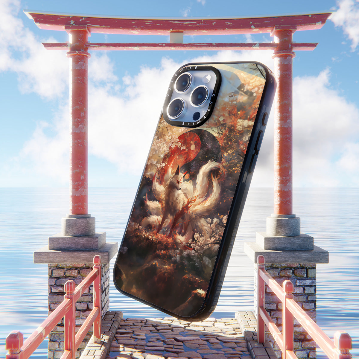 Autumn Kitsune Fox - Etui