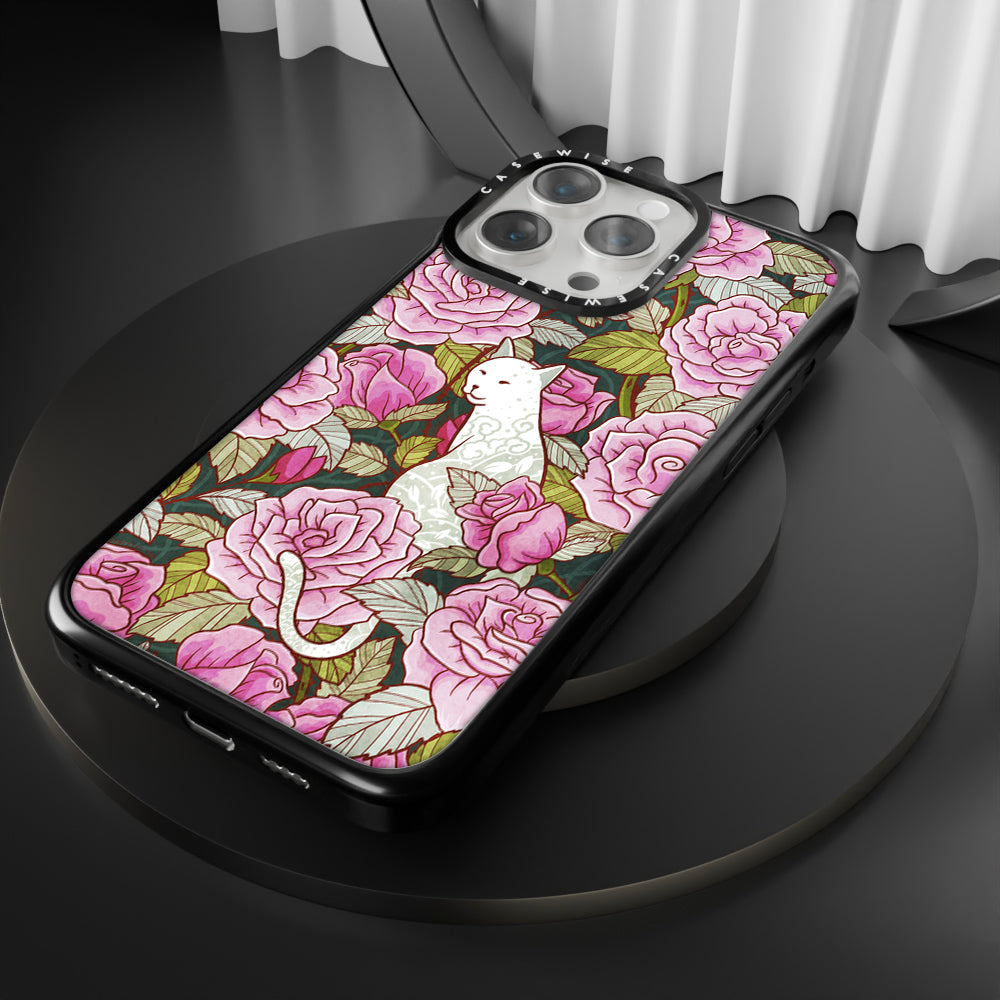 Cat and roses - Etui