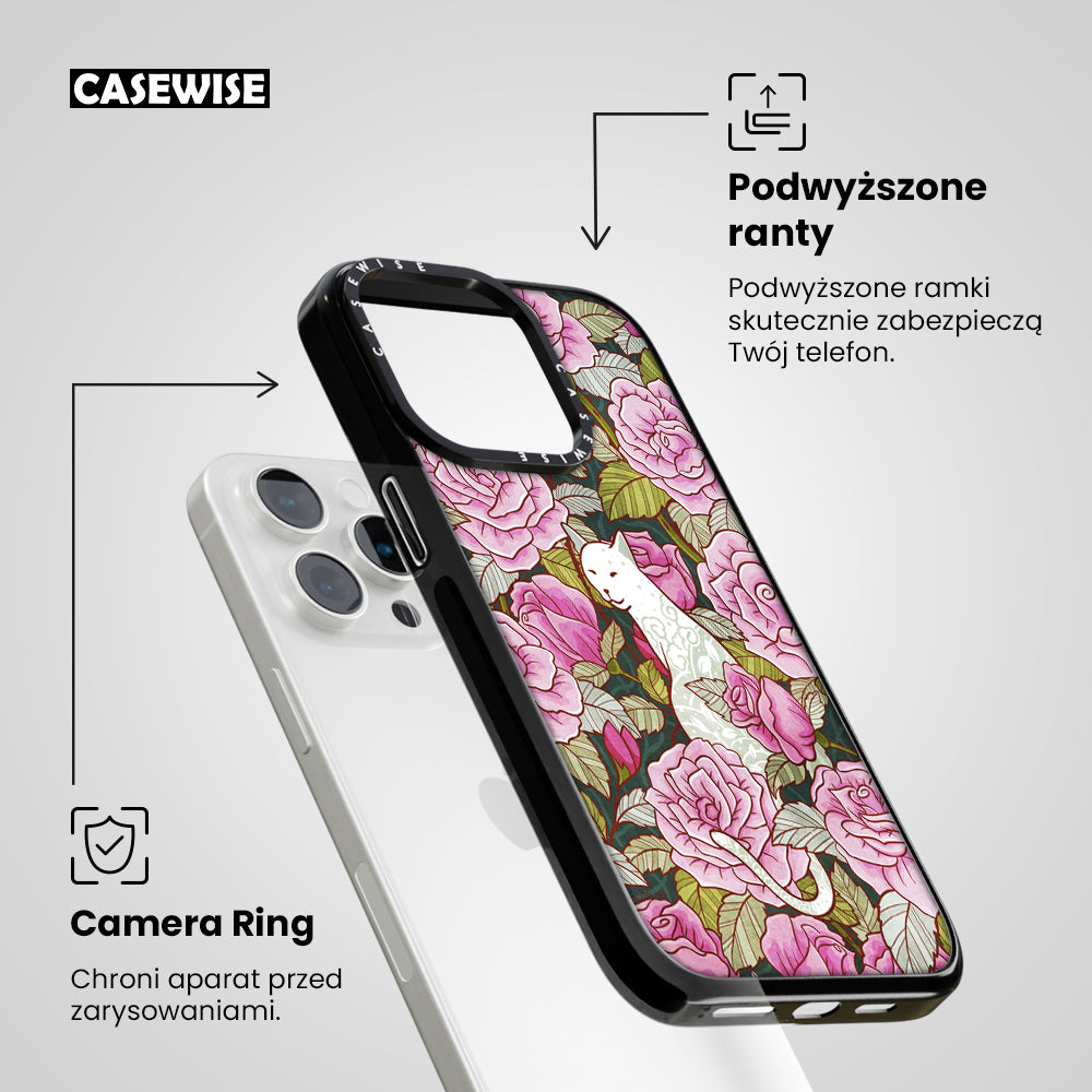 Cat and roses - Etui