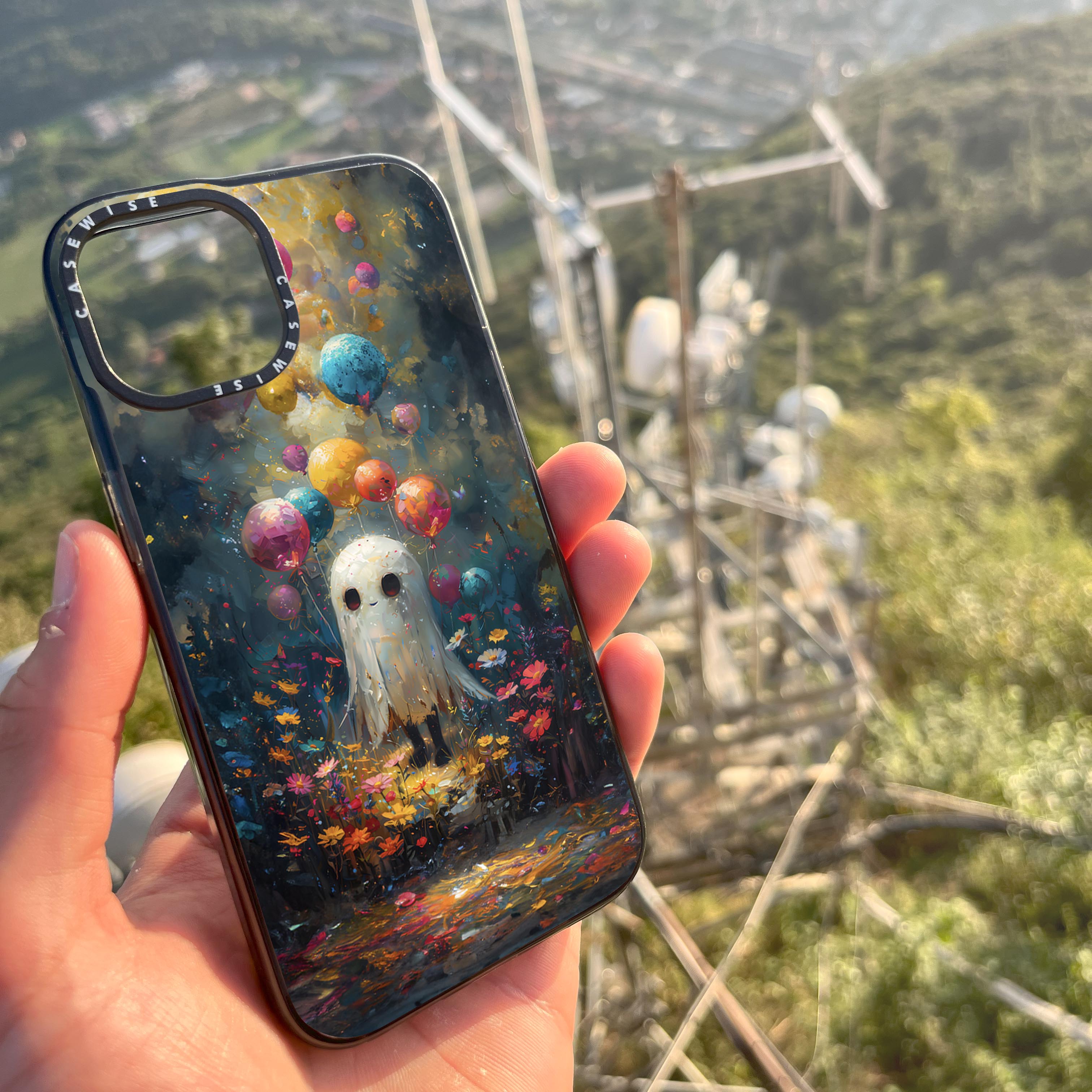 Happy Balloon Ghost - Etui