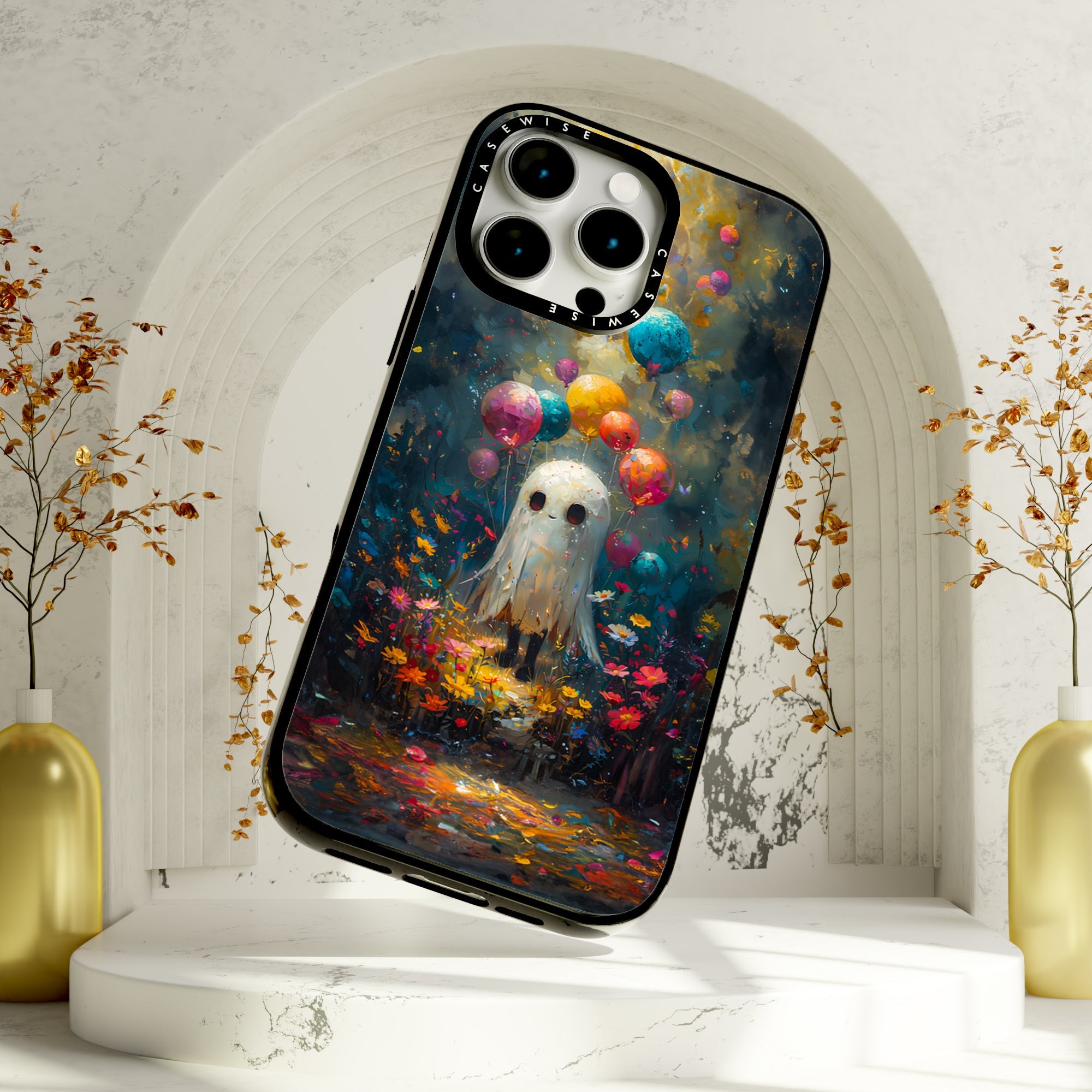 Happy Balloon Ghost - Etui