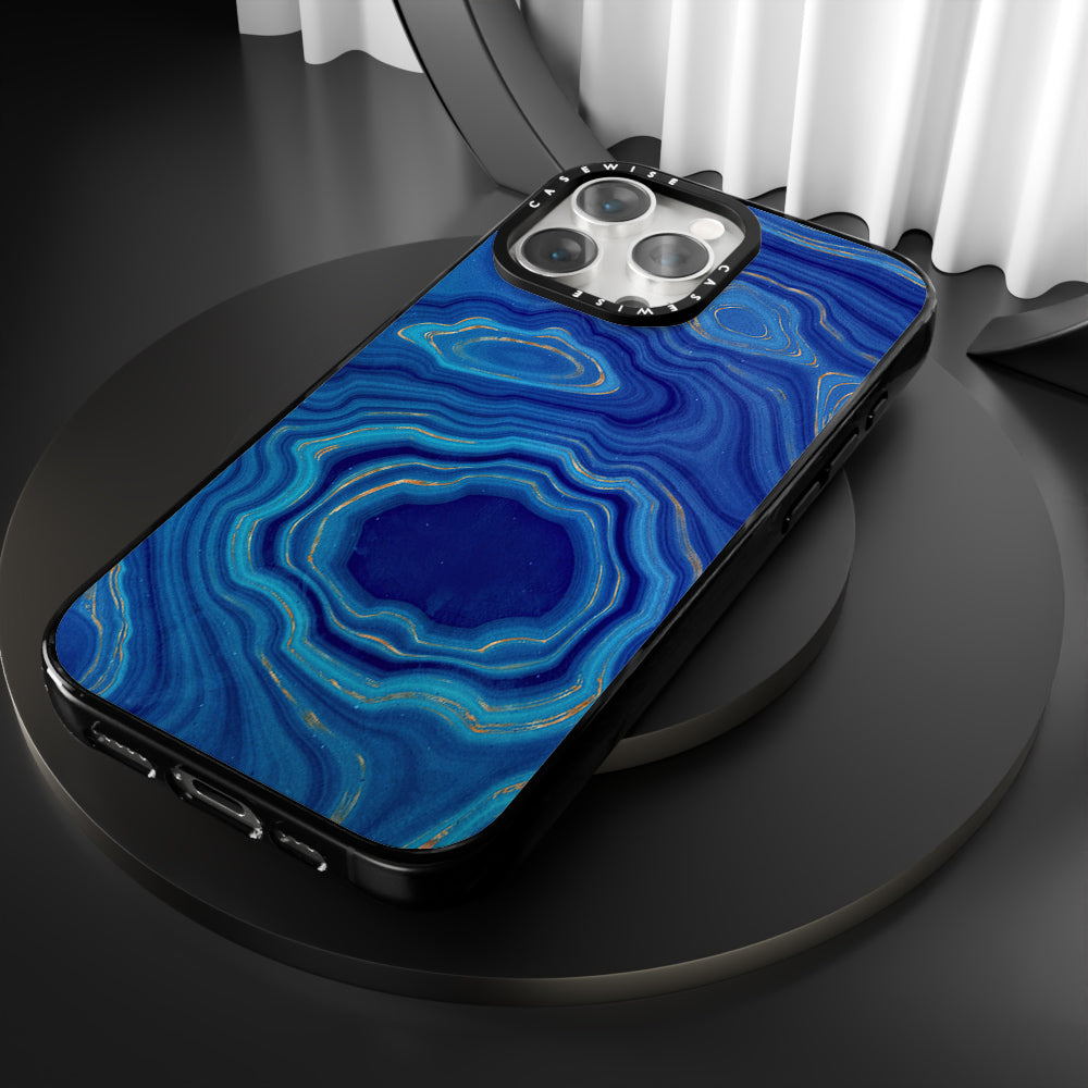 Blue Agate Texture 04 - Etui