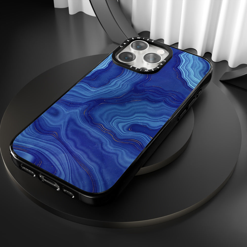 Blue Agate Texture 05 - Etui