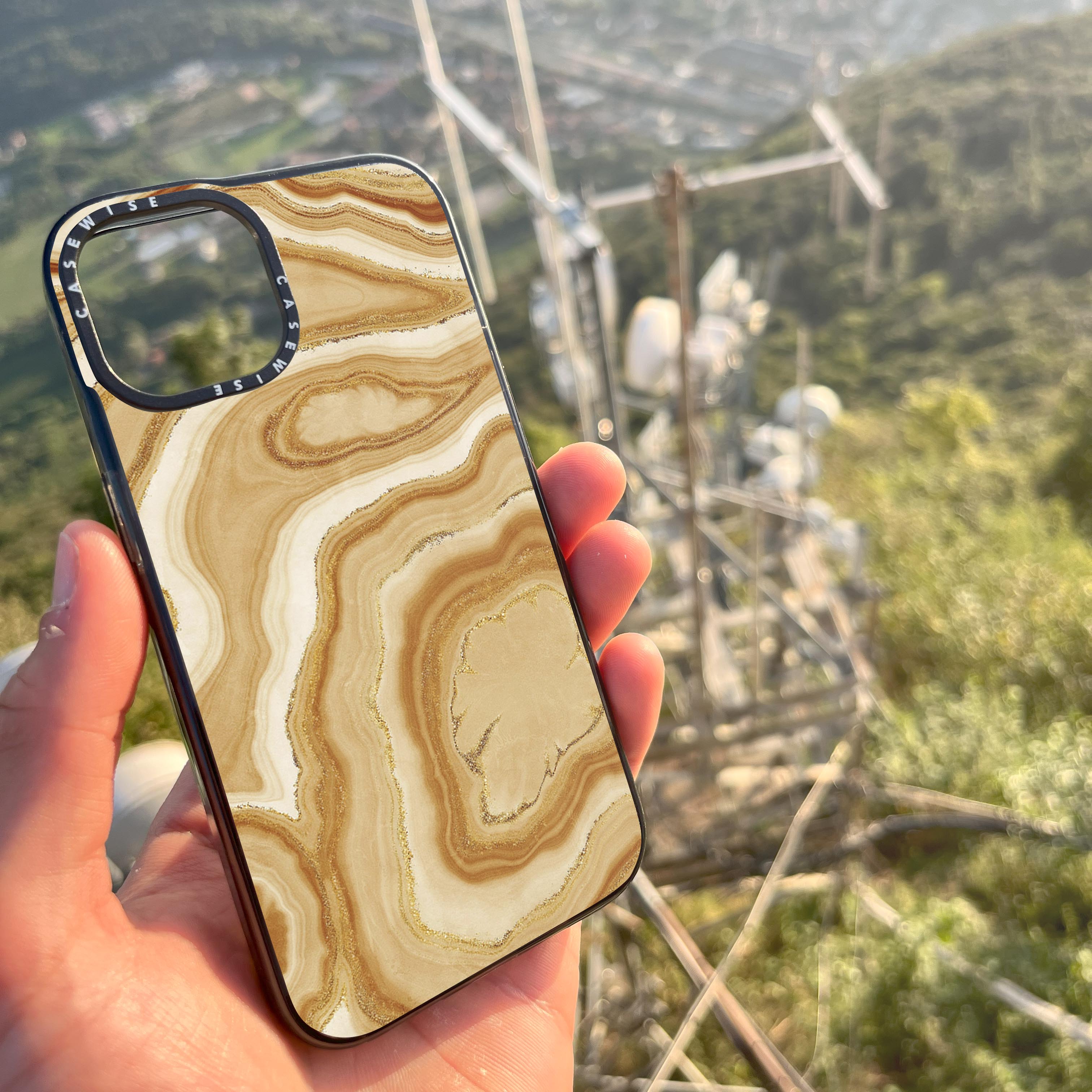 Golden Agate Texture 05 - Etui