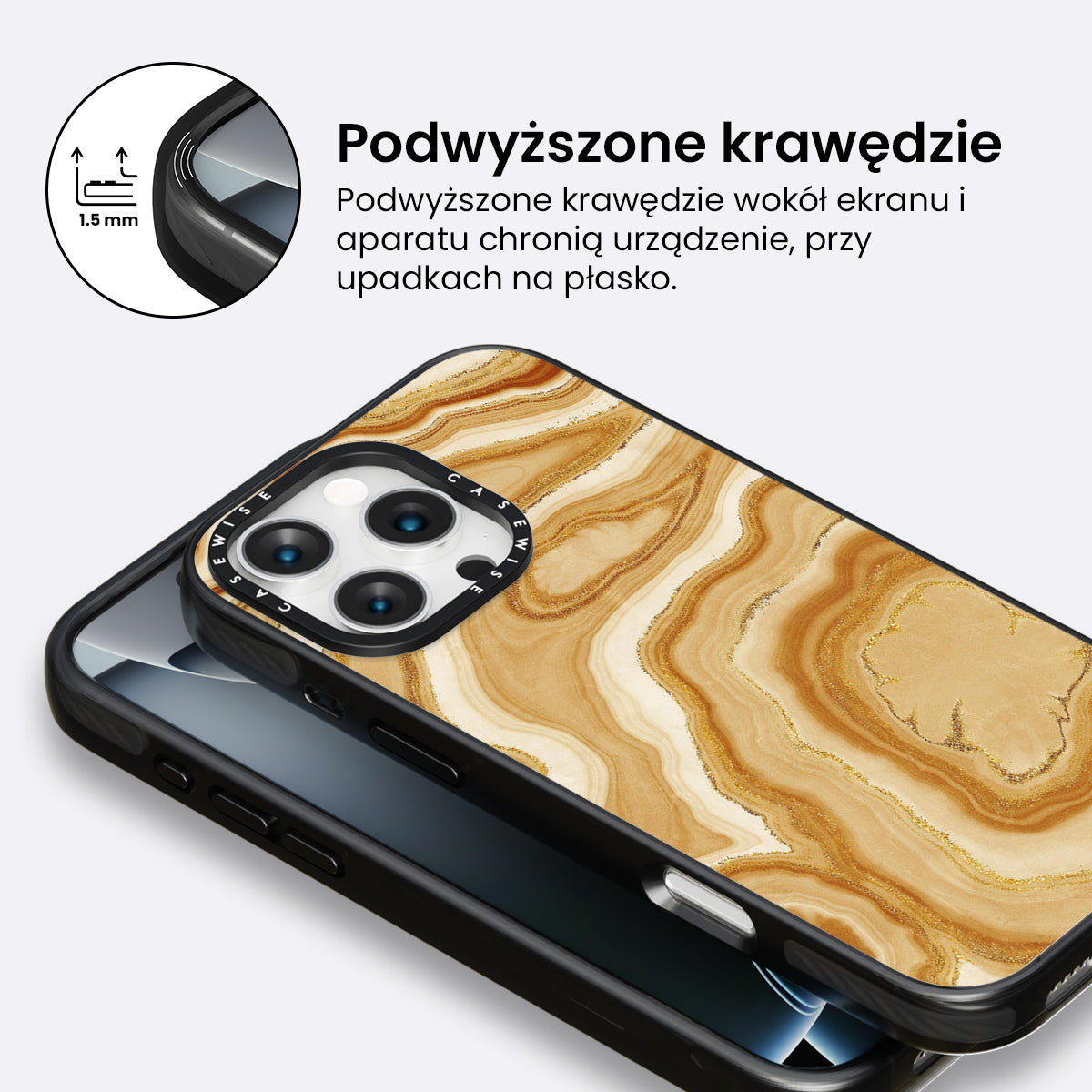 Golden Agate Texture 05 - Etui