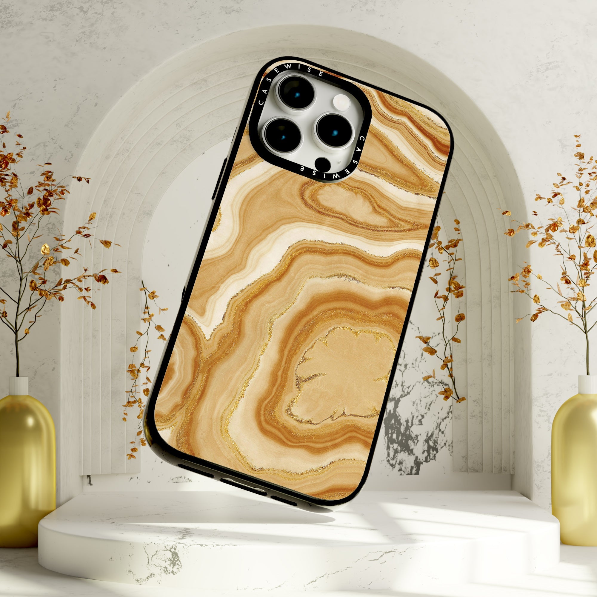 Golden Agate Texture 05 - Etui