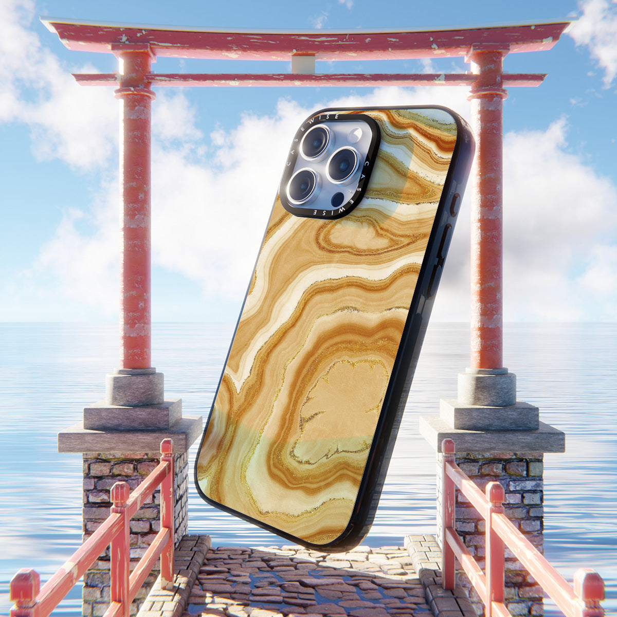 Golden Agate Texture 05 - Etui