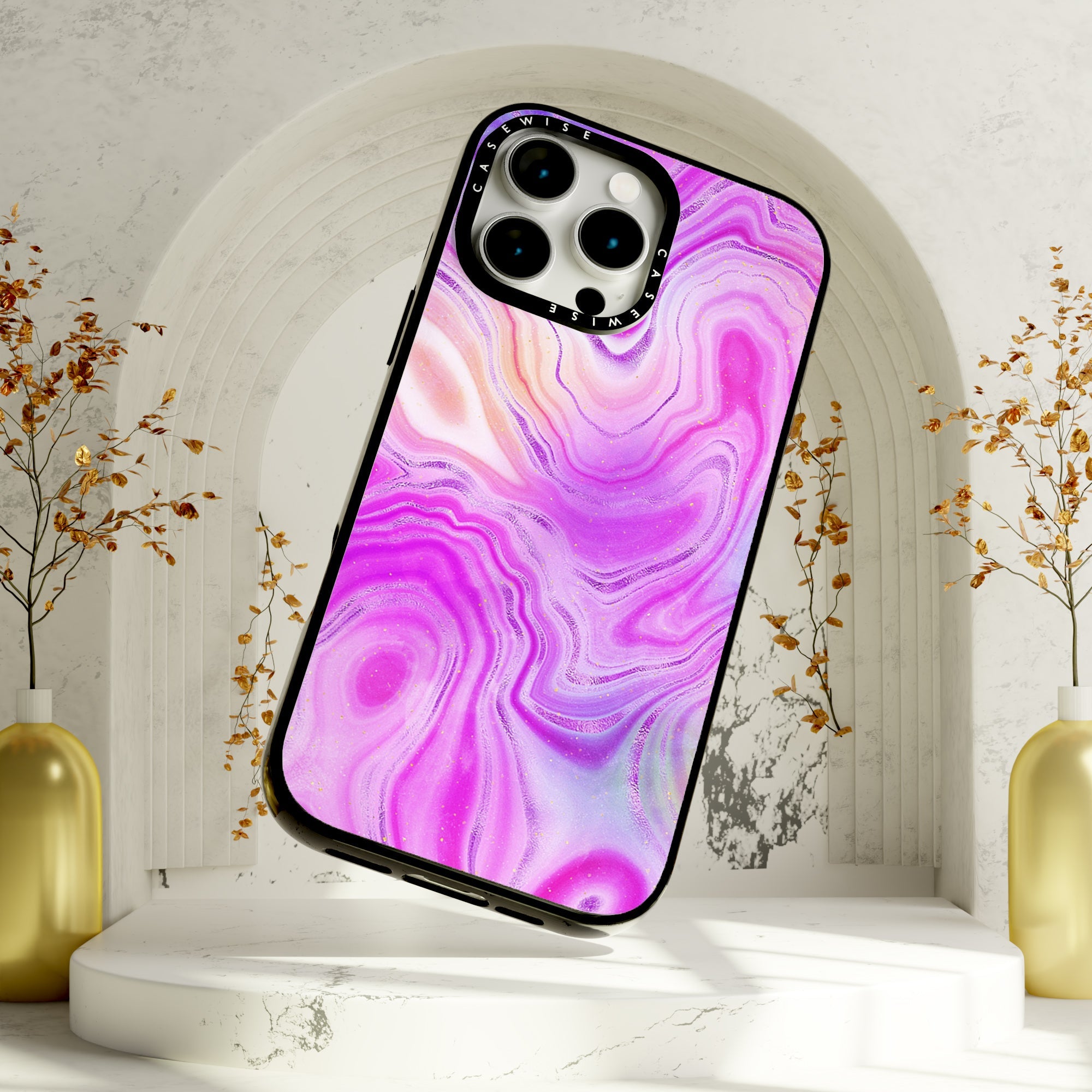 Neon Agate Texture 10 - Etui