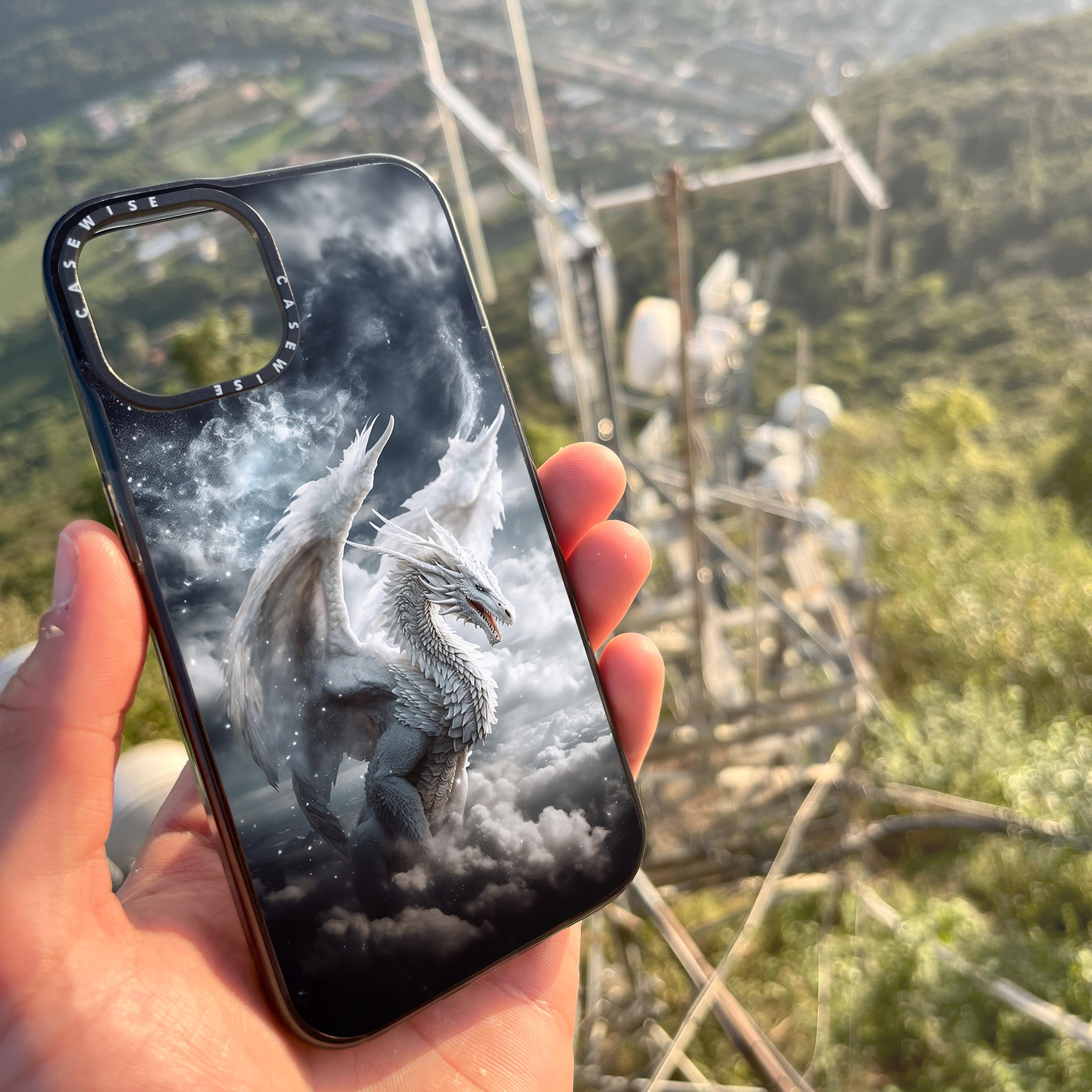 Angel Dragon in the Clouds - Etui