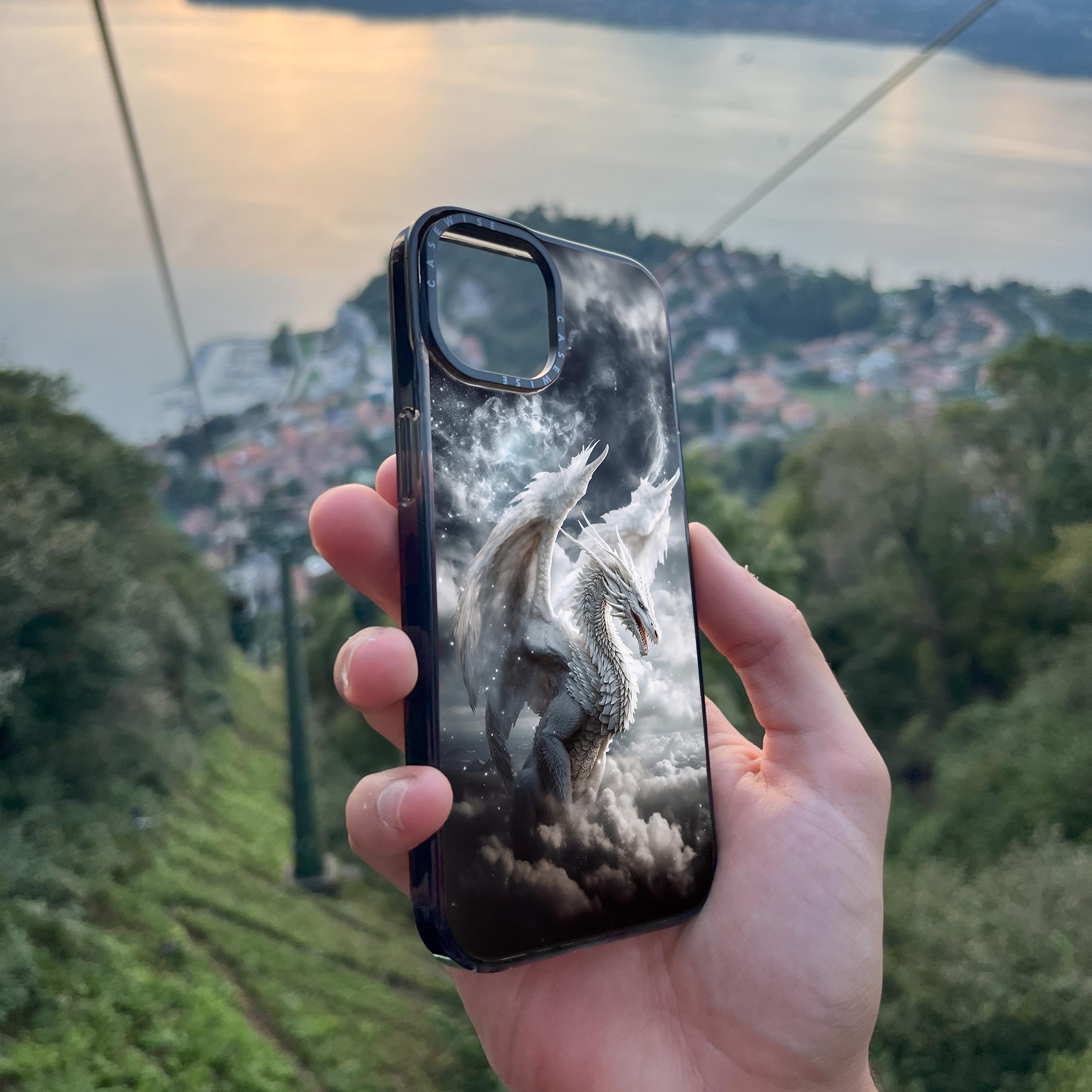 Angel Dragon in the Clouds - Etui