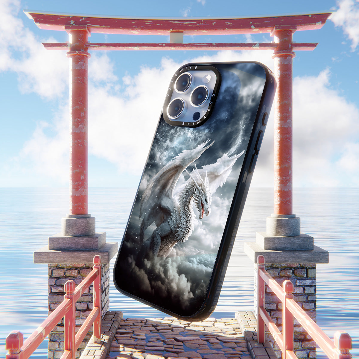 Angel Dragon in the Clouds - Etui