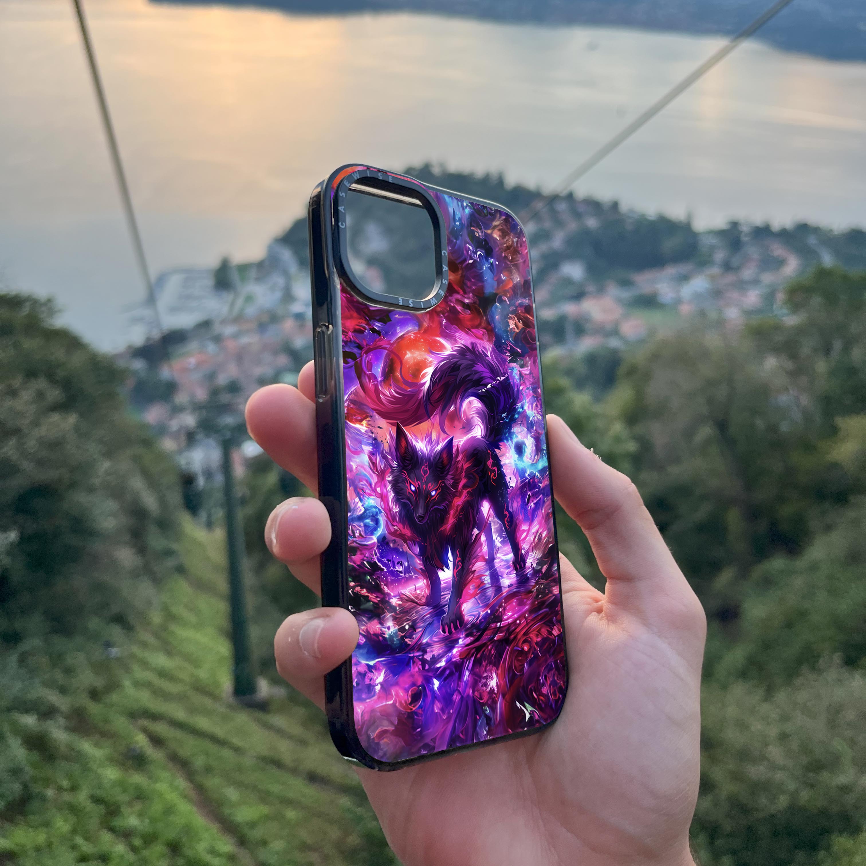 Galaxy Kitsune Fox - Etui