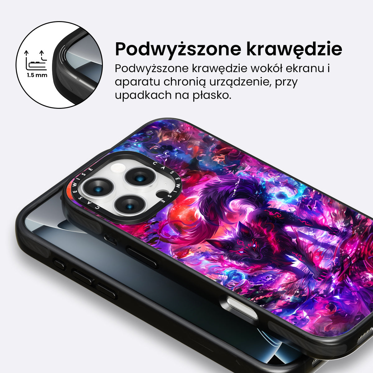 Galaxy Kitsune Fox - Etui
