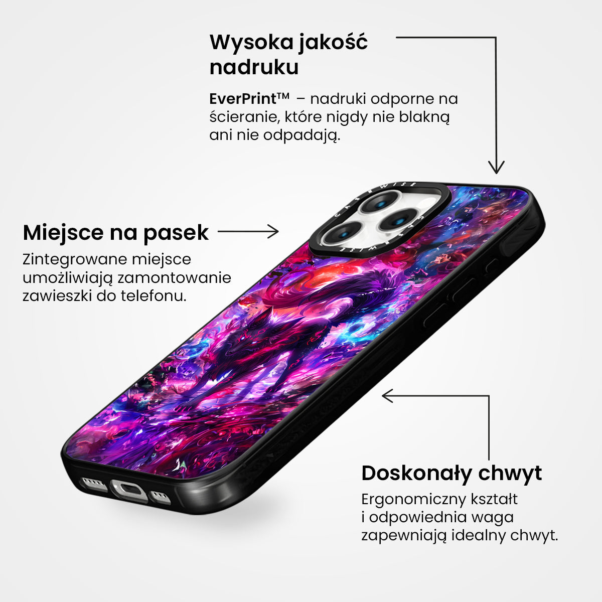 Galaxy Kitsune Fox - Etui