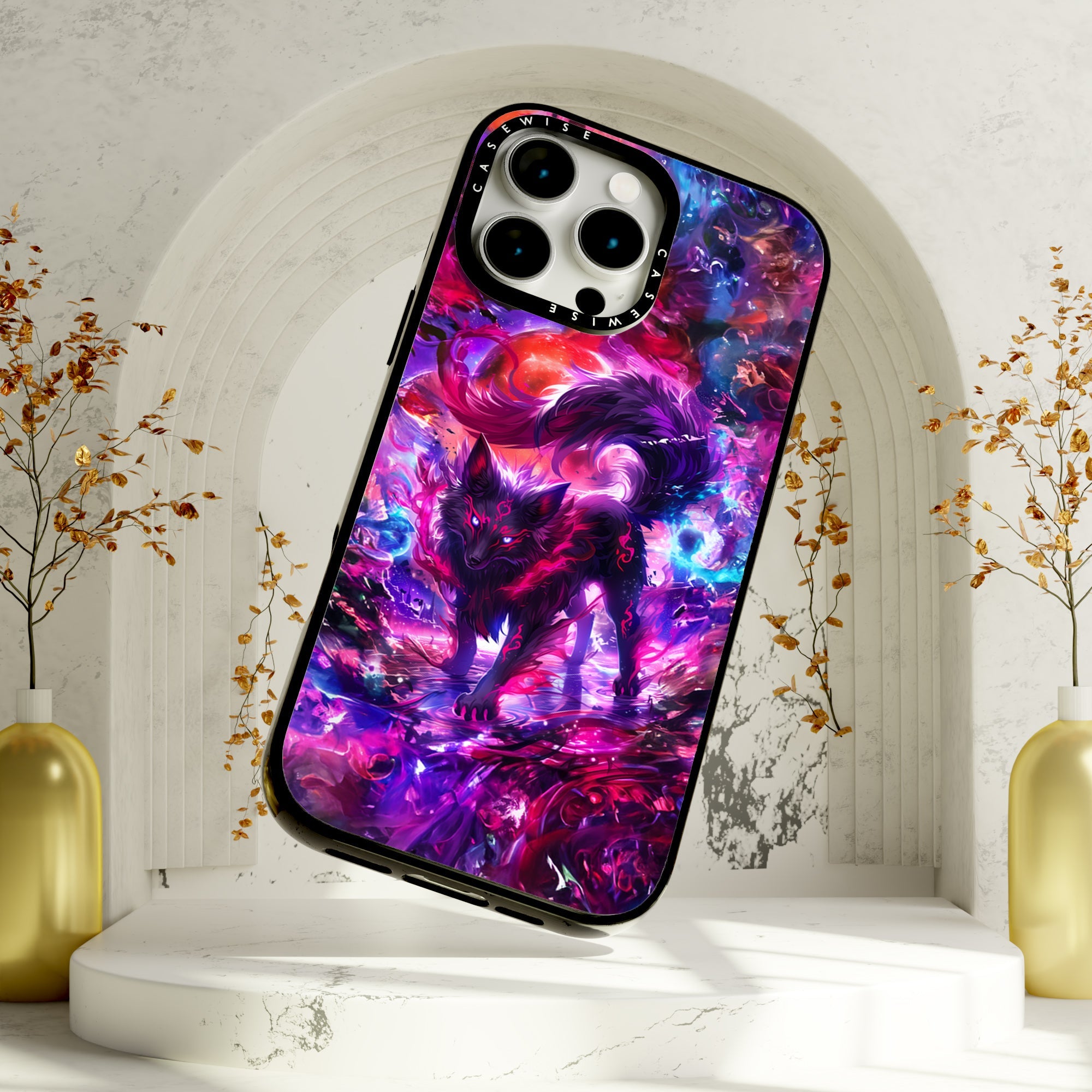 Galaxy Kitsune Fox - Etui