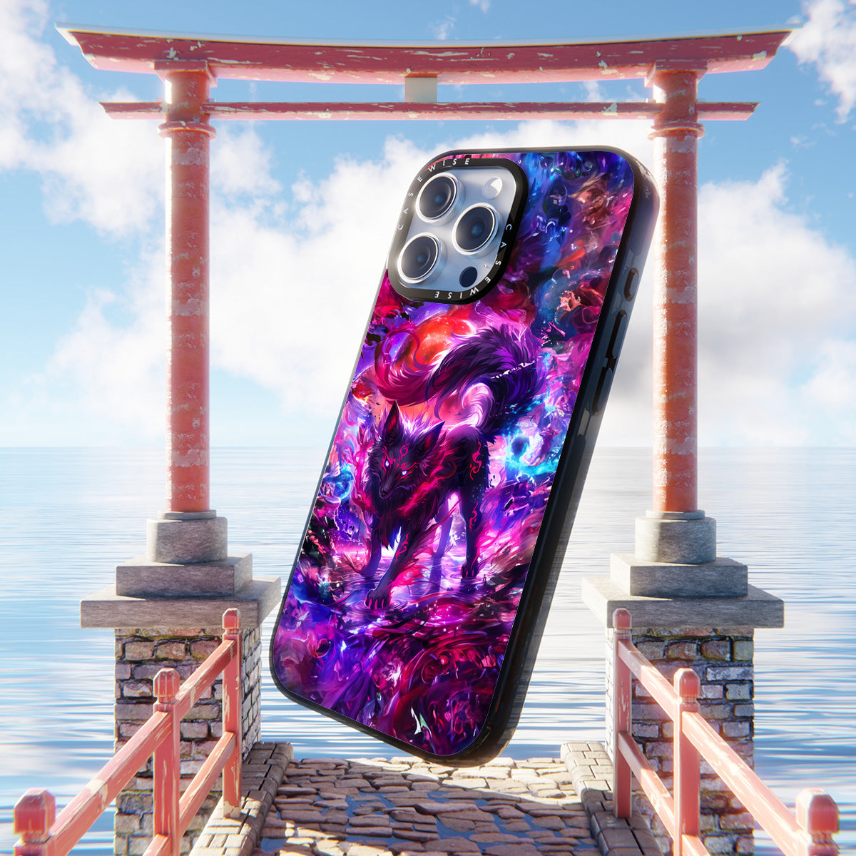 Galaxy Kitsune Fox - Etui