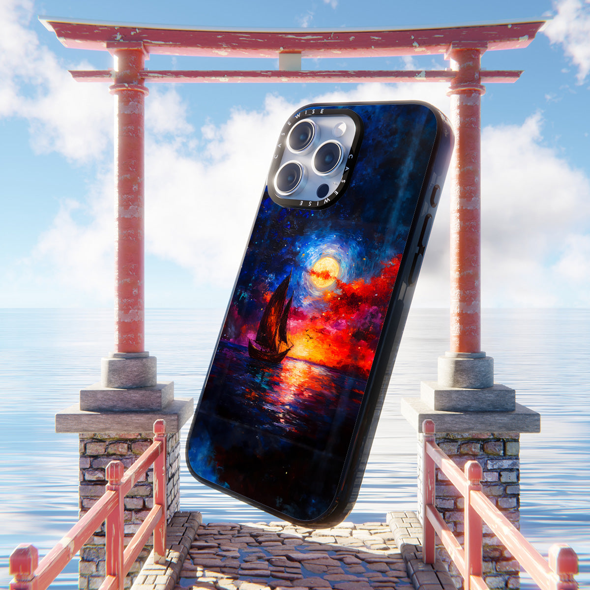 Sailing in Midnight Ocean - Etui