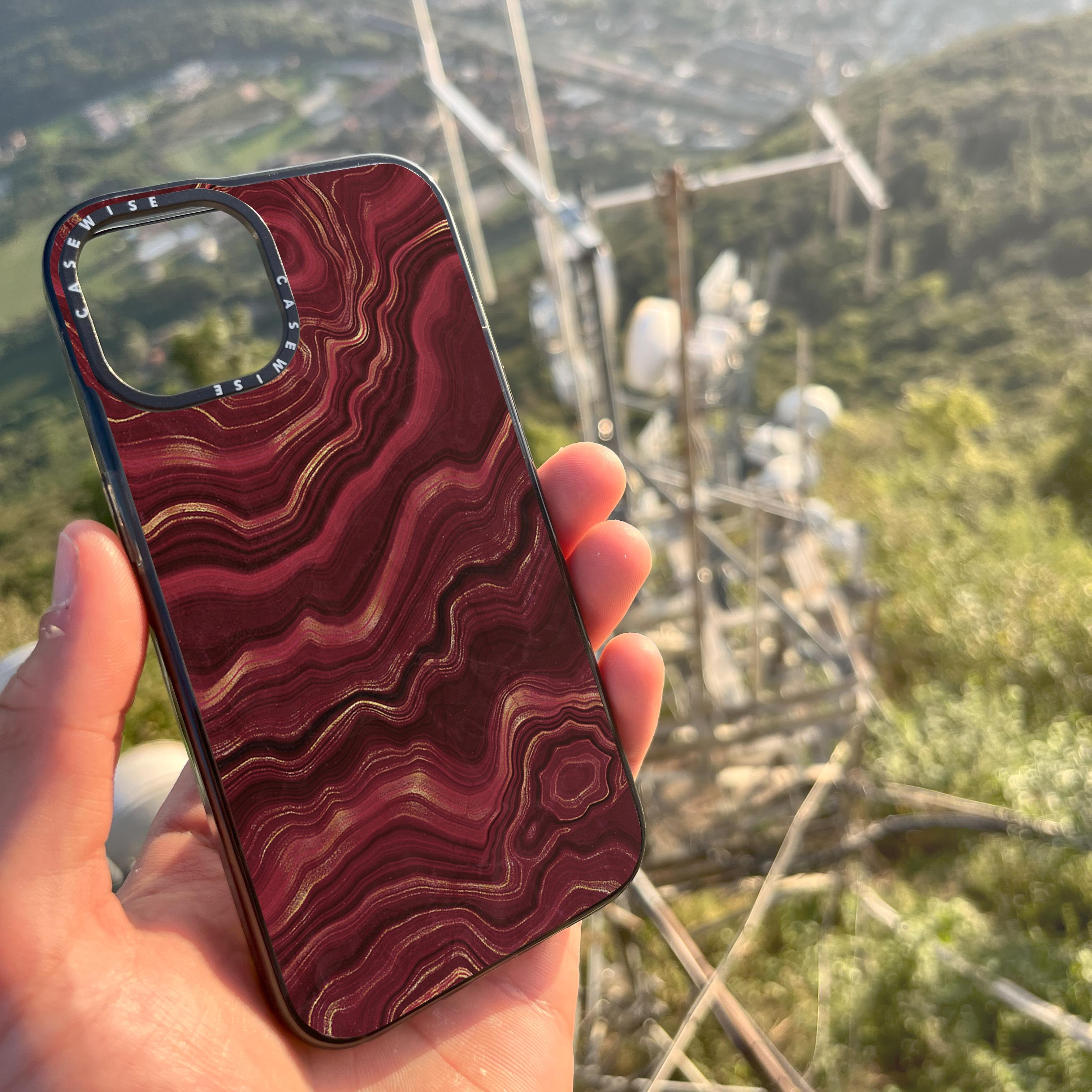 Red Agate Texture 08 - Etui