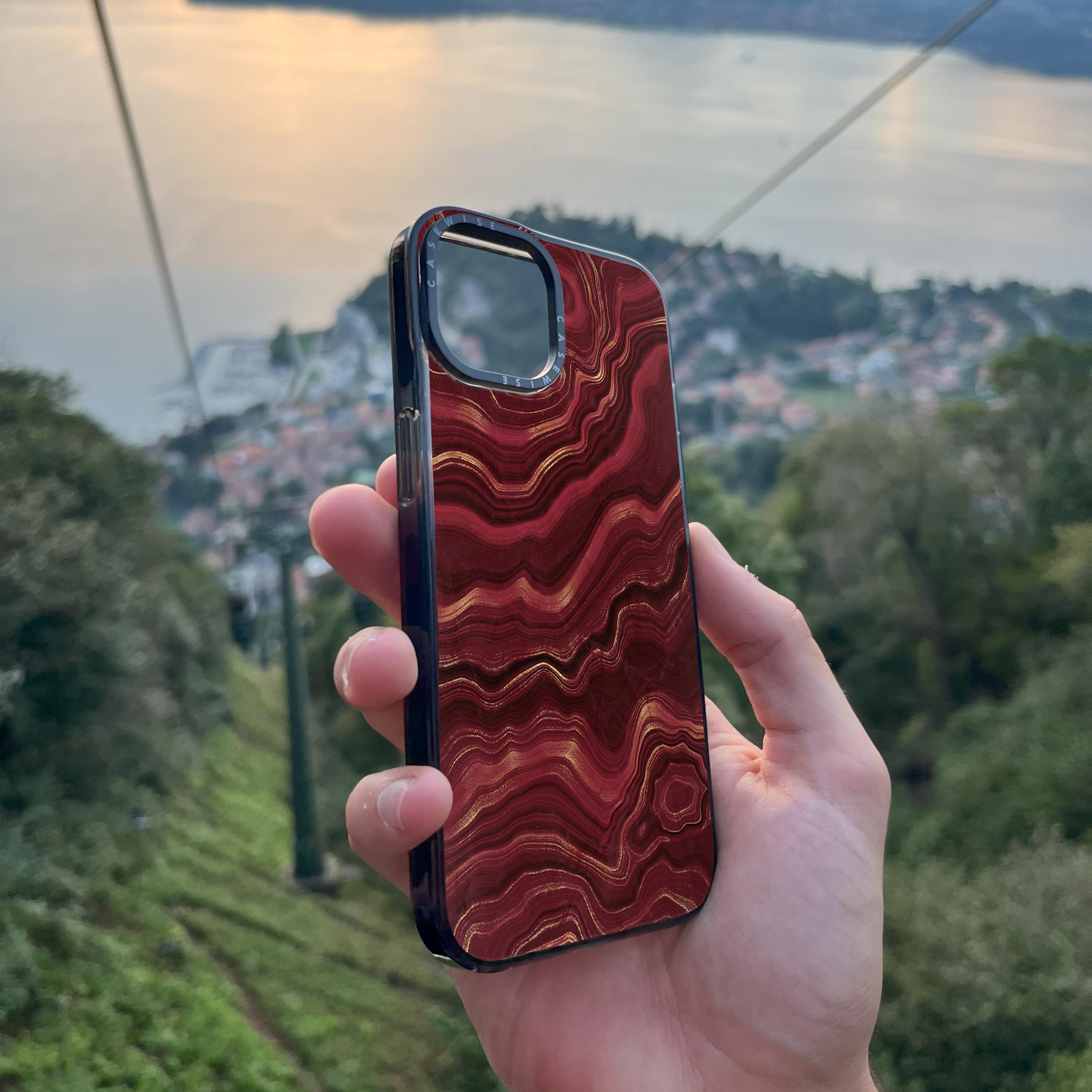 Red Agate Texture 08 - Etui