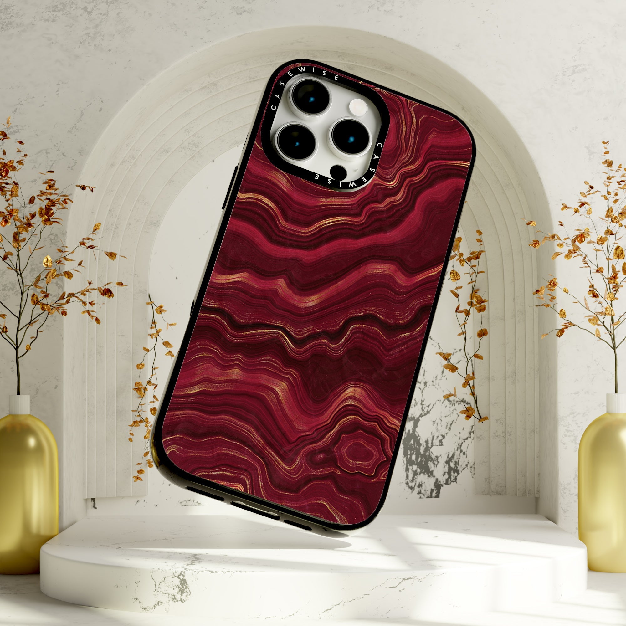 Red Agate Texture 08 - Etui