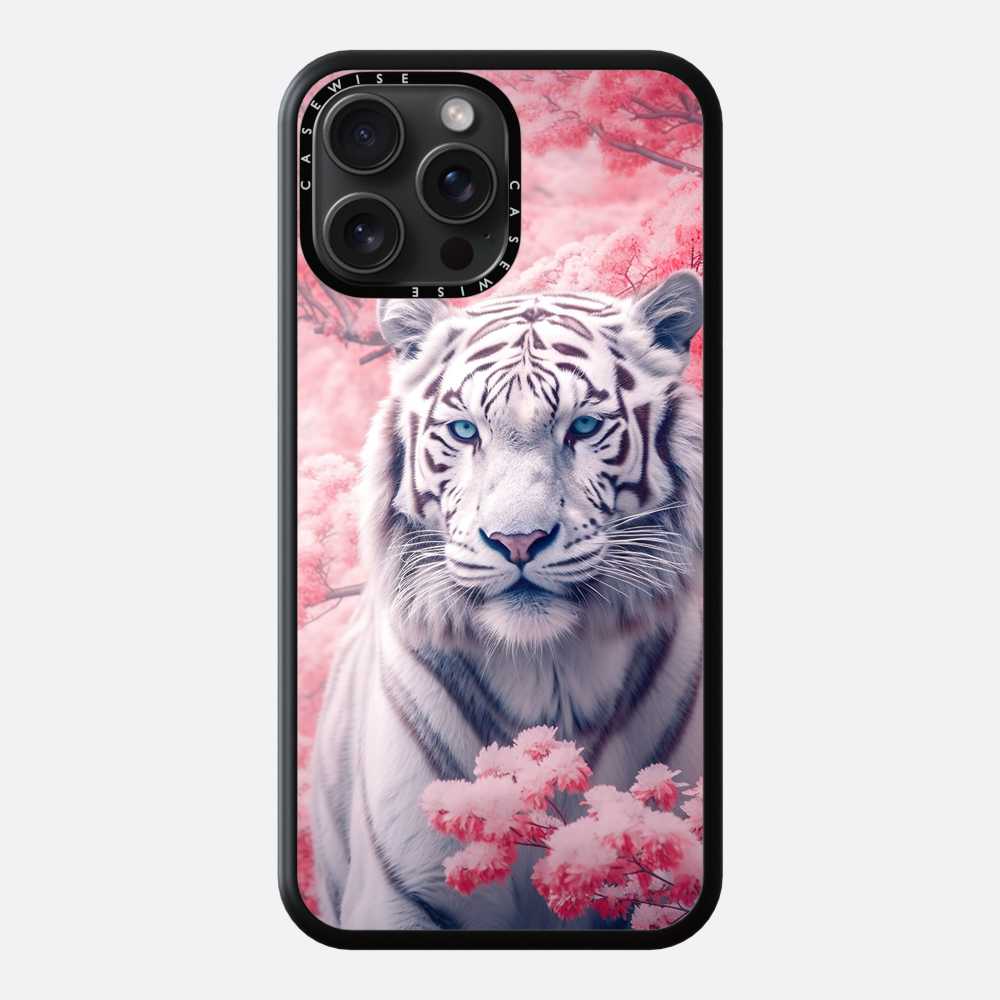 White Tiger in Roses - Etui