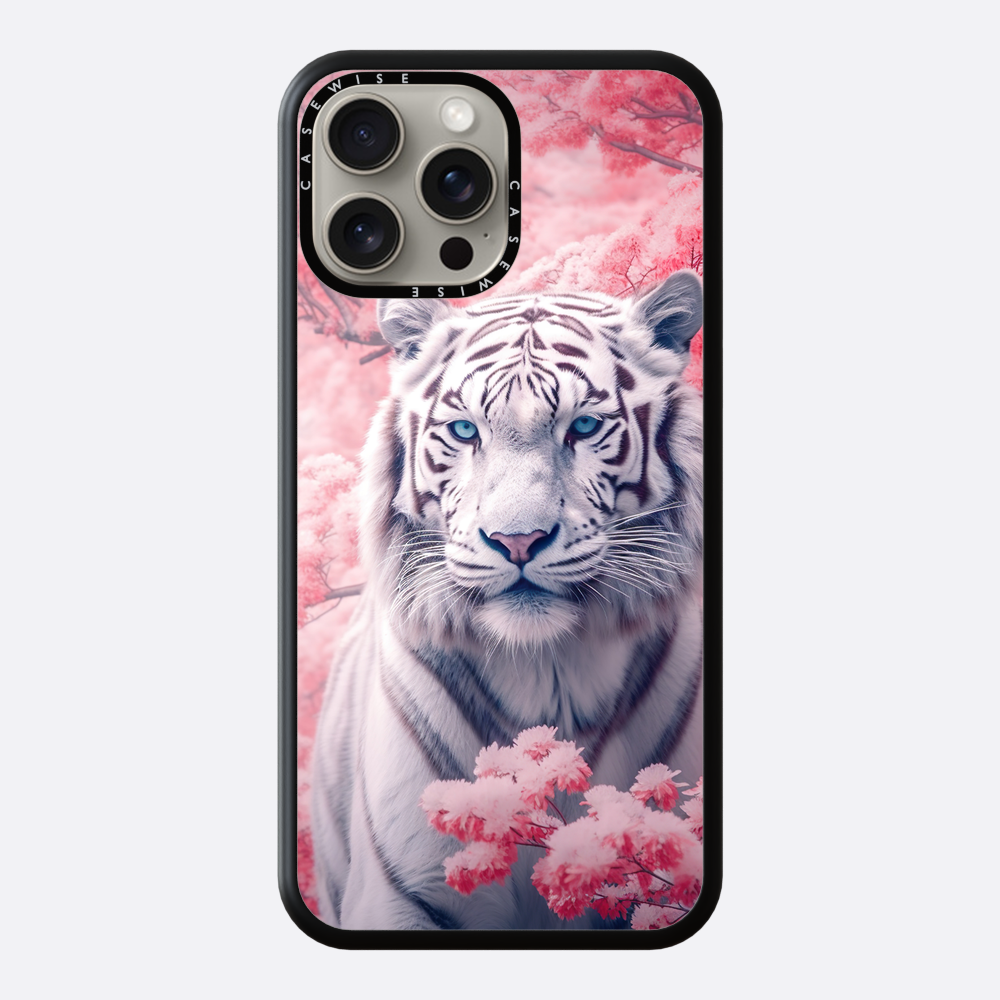 White Tiger in Roses - Etui