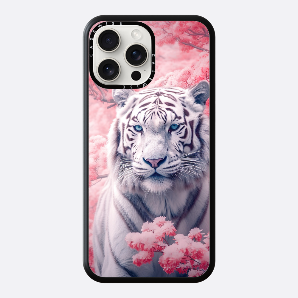 White Tiger in Roses - Etui