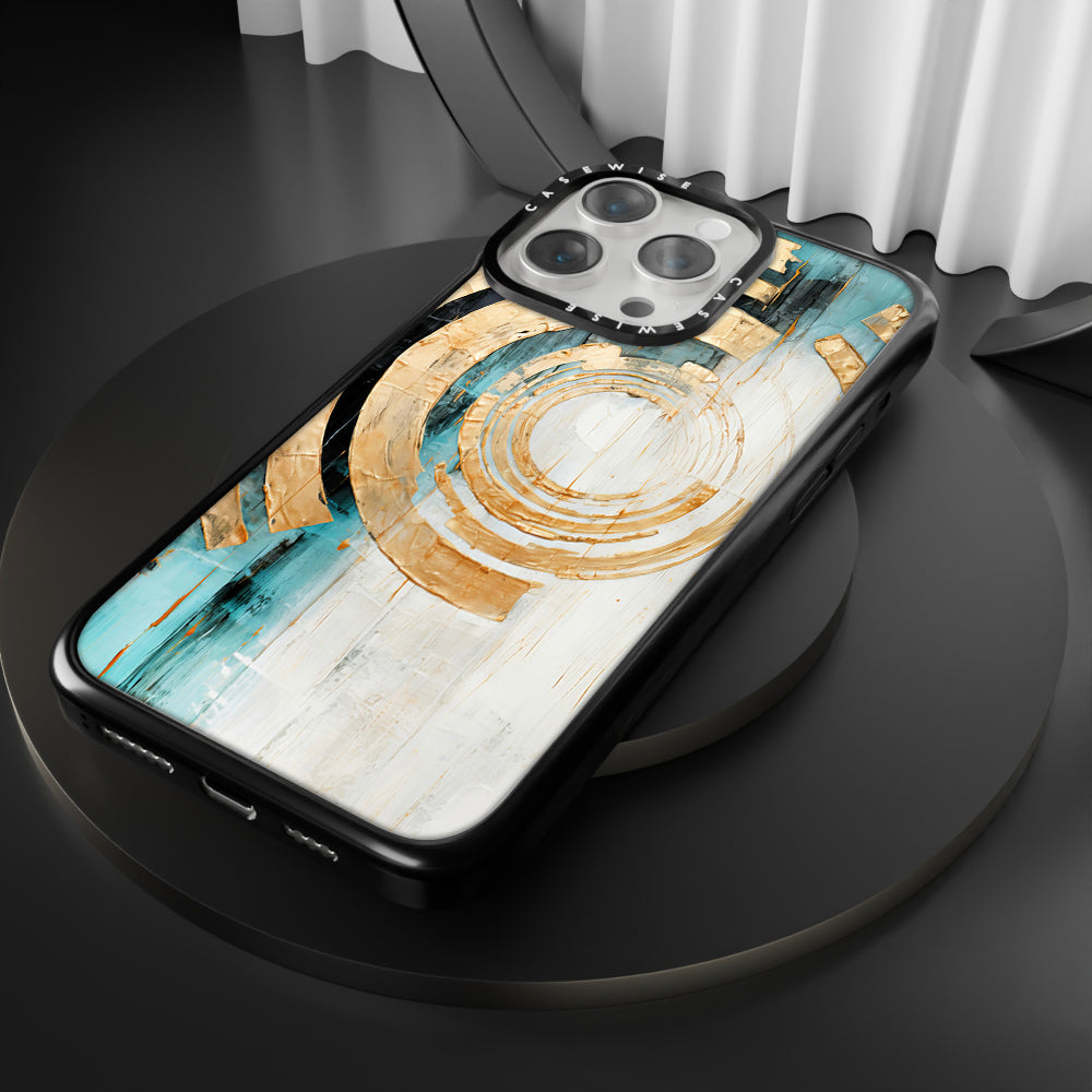 ABSTRACT ART Vibrant Sun - Etui