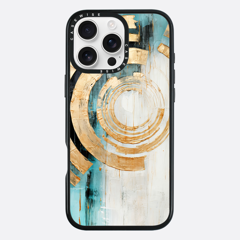 ABSTRACT ART Vibrant Sun - Etui