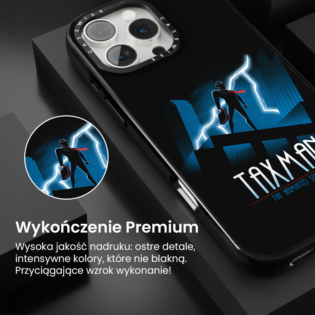 Taxman Animated Series Black - Etui