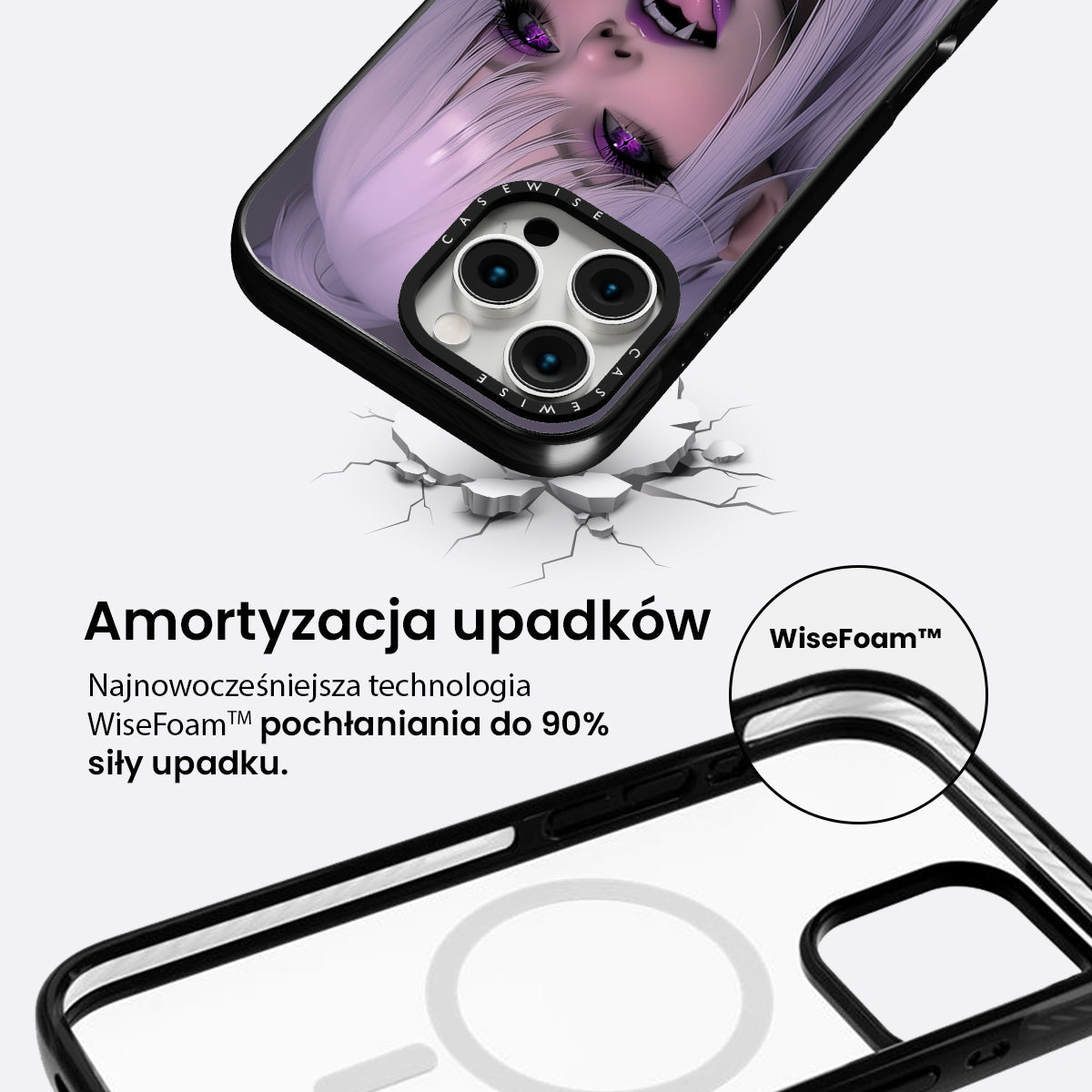 White Ghostly Girl - Etui