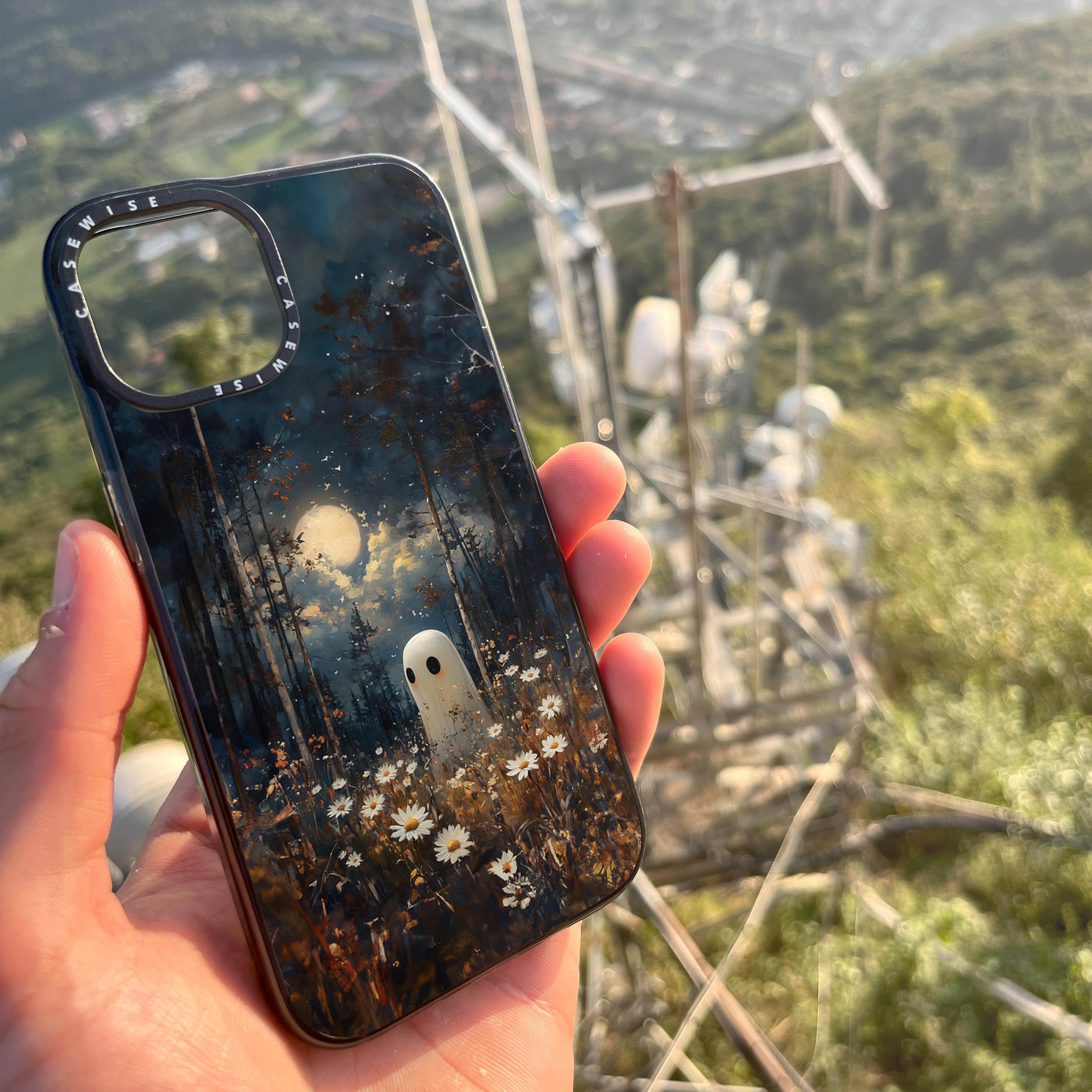 Dark Vintage Ghost - Etui