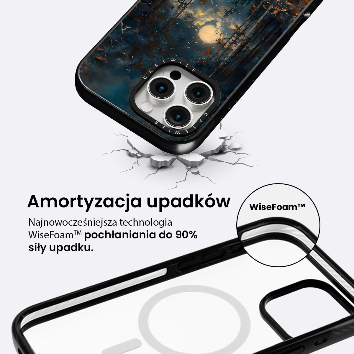 Dark Vintage Ghost - Etui