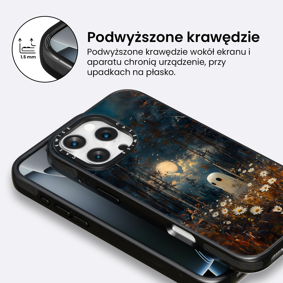 Dark Vintage Ghost - Etui