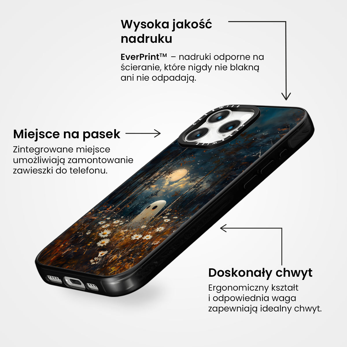 Dark Vintage Ghost - Etui