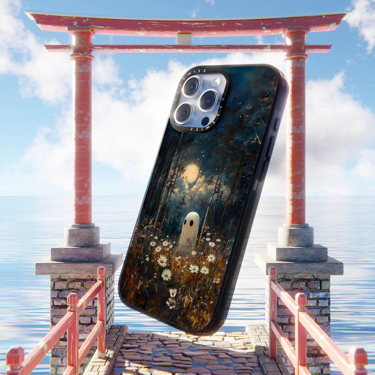 Dark Vintage Ghost - Etui