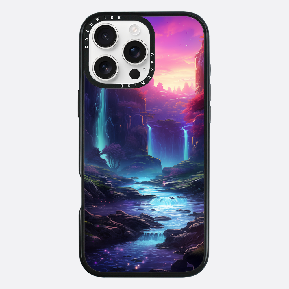 Colorful Fantasy Landcape - Etui