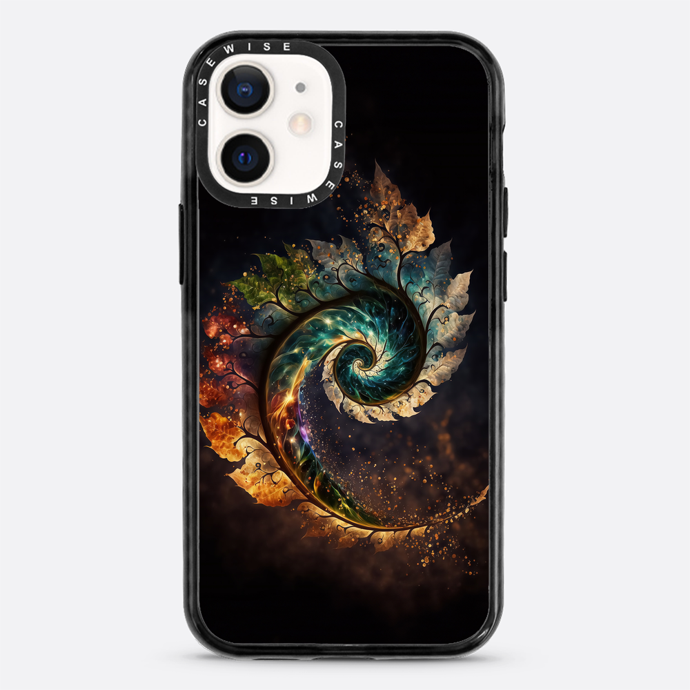 Cosmic Spiral Leaf - Etui