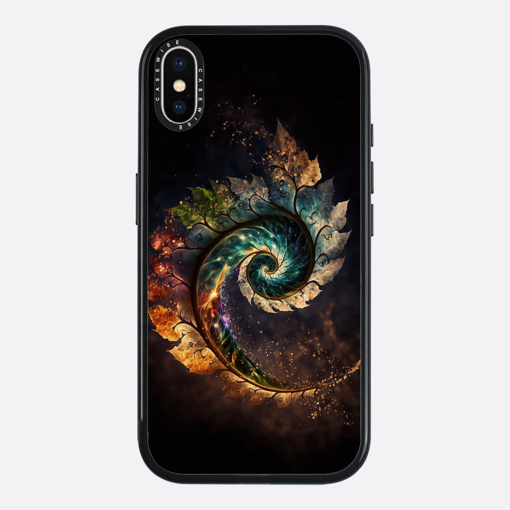 Cosmic Spiral Leaf - Etui