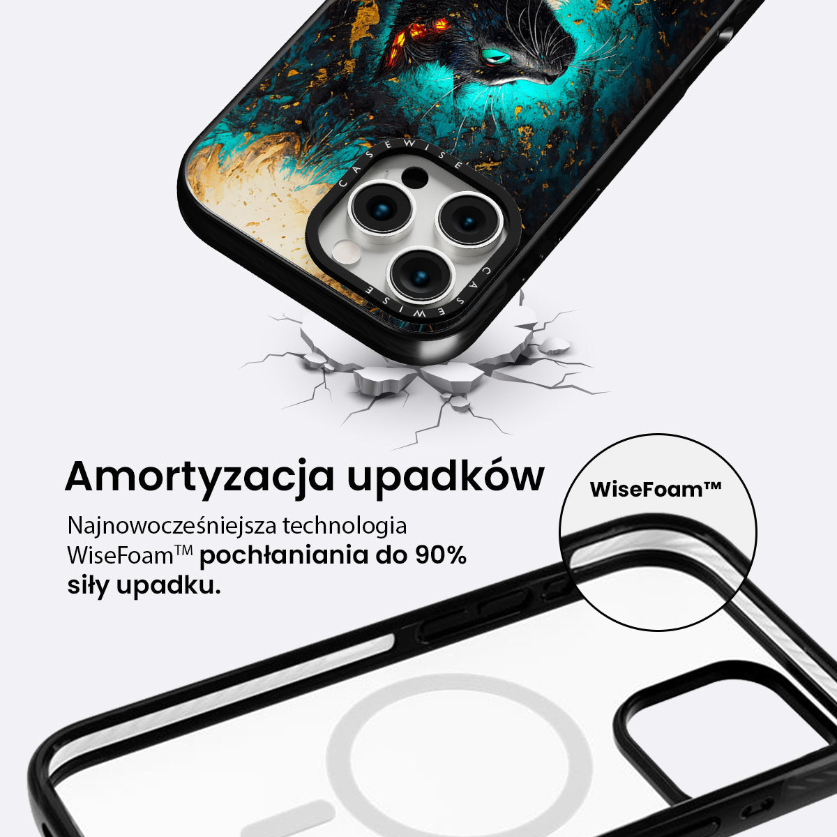 Emerald Flux Cat - Etui