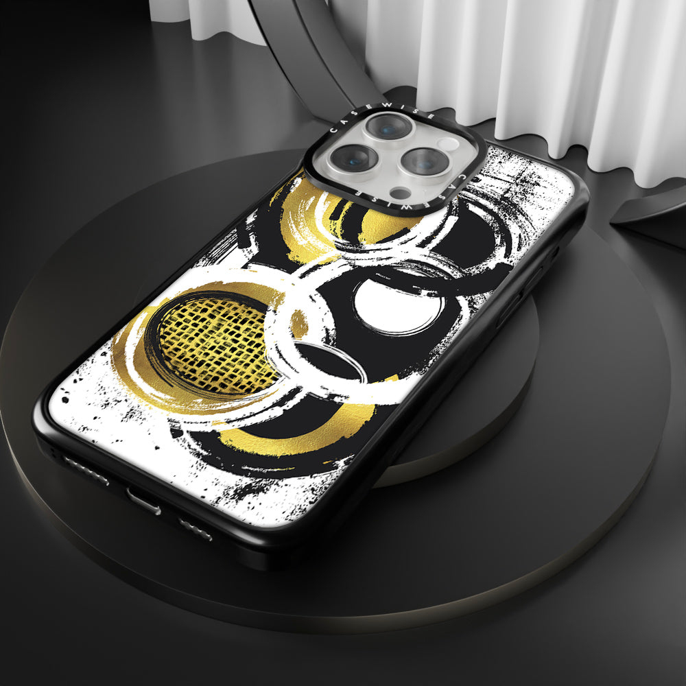 Abstract Painting No. 2 | gold - Etui