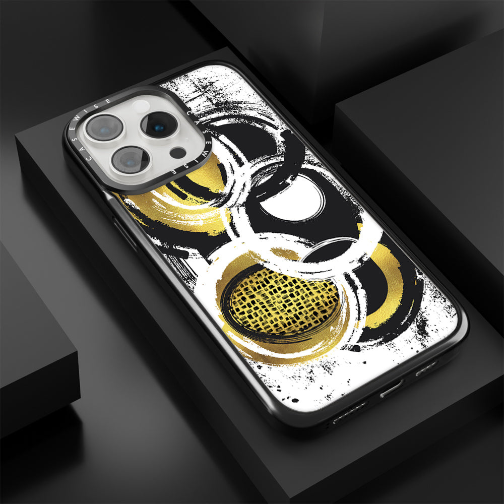 Abstract Painting No. 2 | gold - Etui