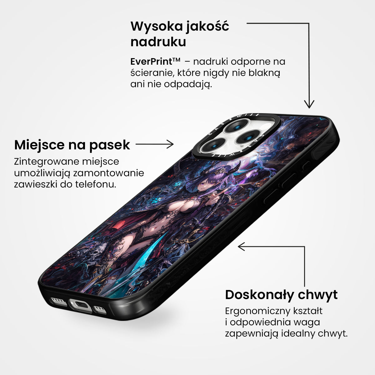 Gothic Butterfly Girl - Etui