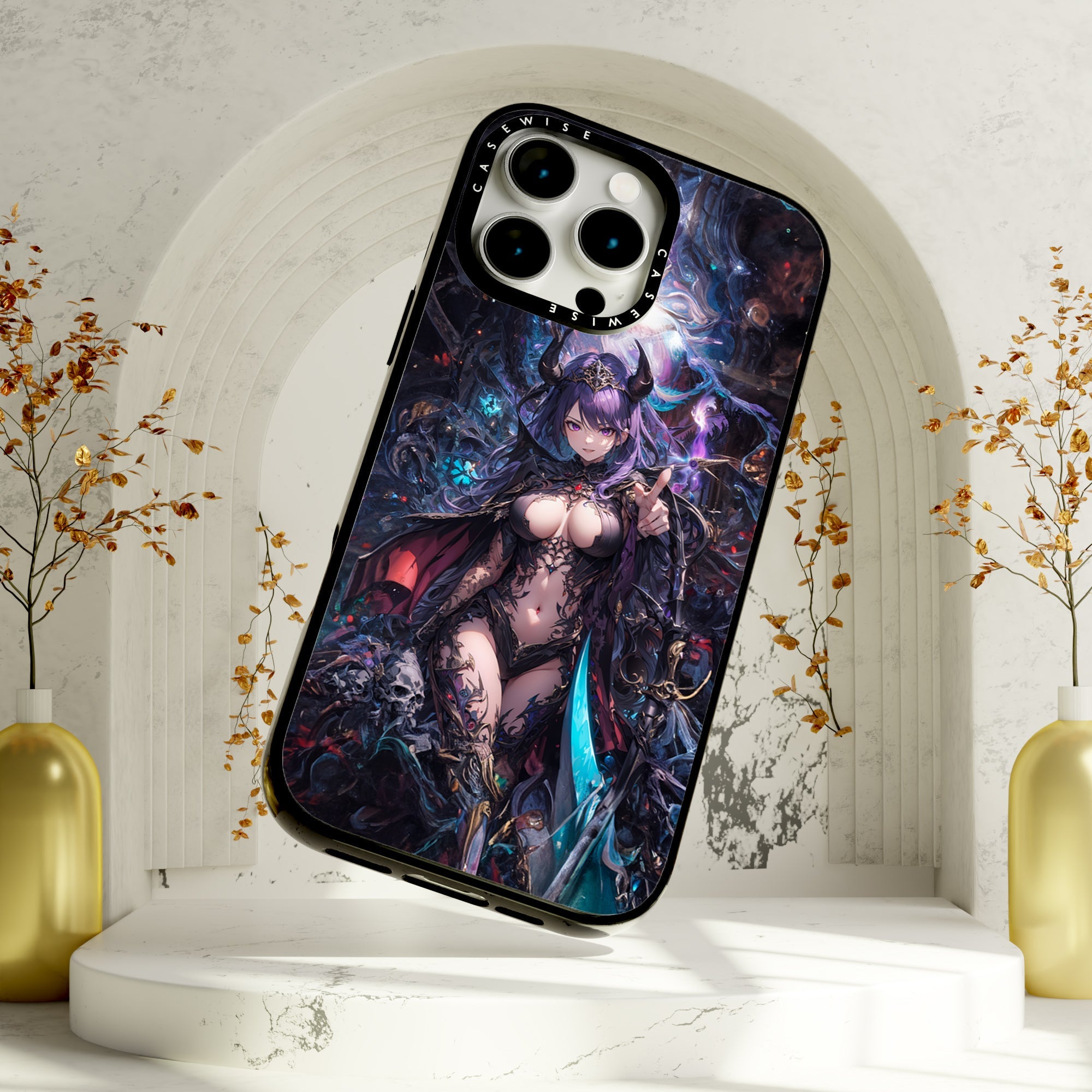 Gothic Butterfly Girl - Etui