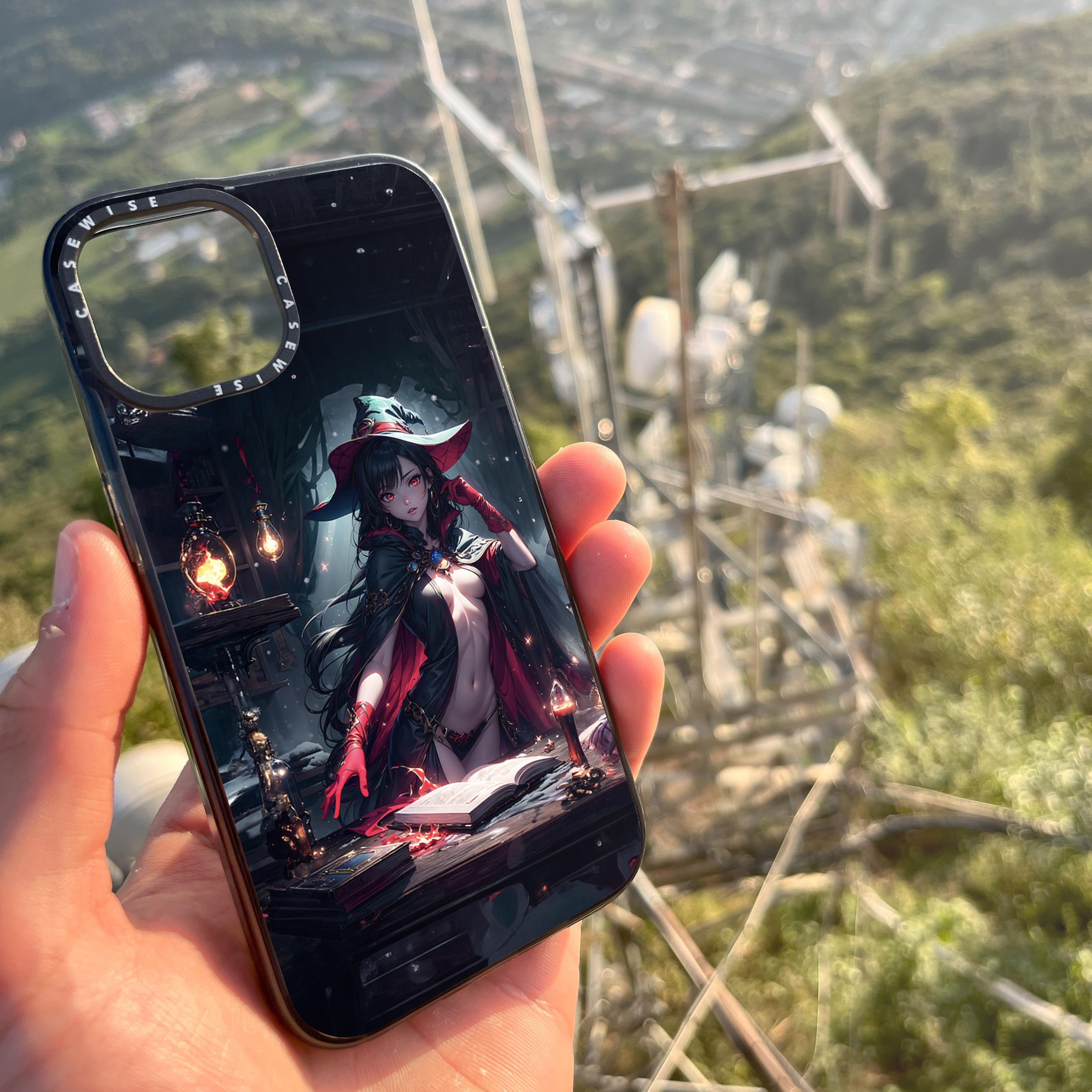 Witch Anime Girl - Etui