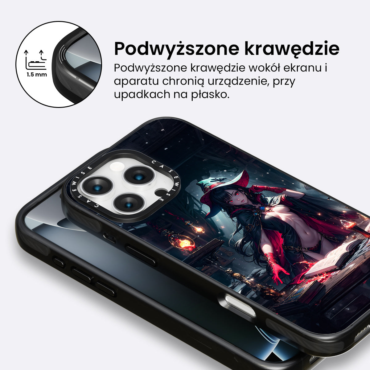 Witch Anime Girl - Etui