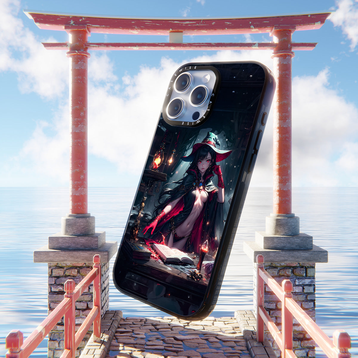 Witch Anime Girl - Etui