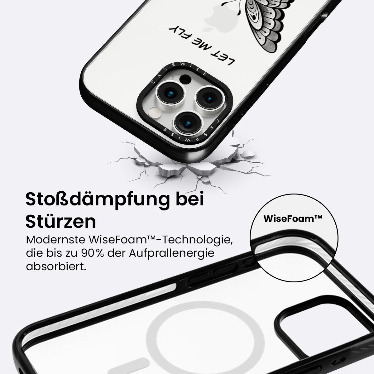 Pozwól mi latać przejrzyście - Etui